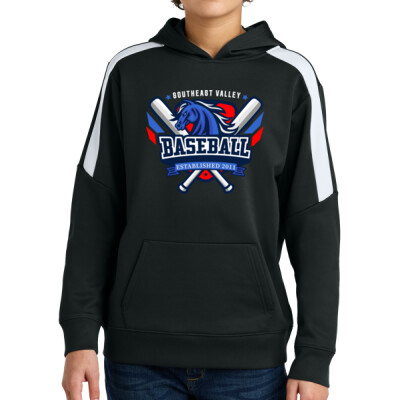 Youth Athletic Fleece Hoodie  Thumbnail