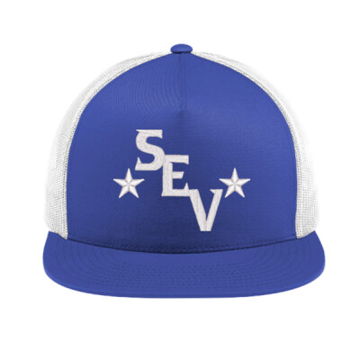 Yupoong 5-Panel Classic Trucker - embroidered SEV Thumbnail