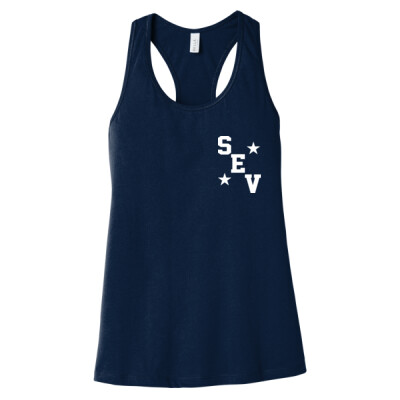 Ladies Jersey Racerback Tank Top - SEV Thumbnail